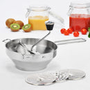 Roerzeef met 3 Schijven - RVS