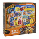 PAW Patrol Rubble & Crew 3in1 Memo Lotto Domino