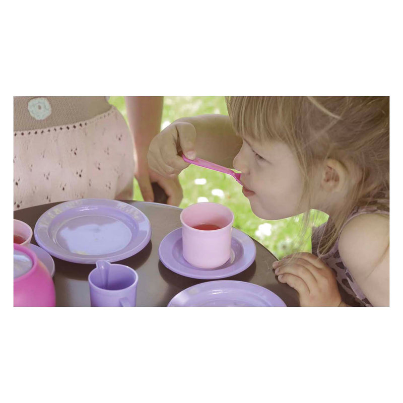 Dantoy Koffieset roze, lila  17dlg.