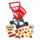 Ecoiffier 100% Chef Winkelwagen met Boodschappen