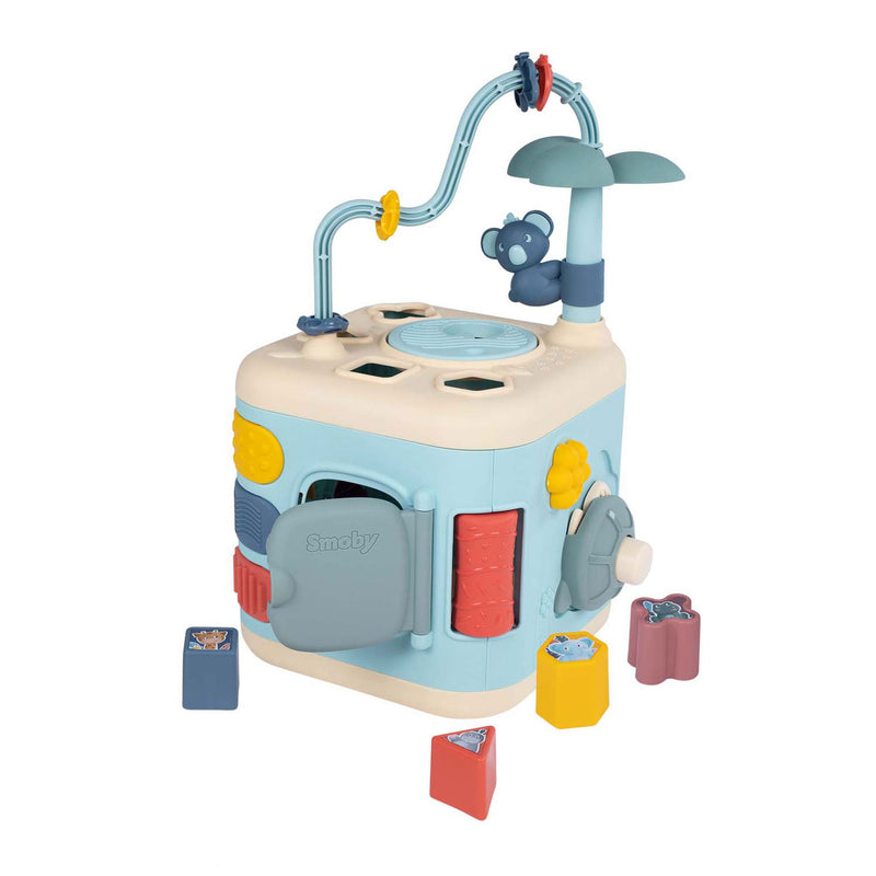 Little Smoby Ontdek Activiteitenkubus en Motoriekspiraal, 5dlg.