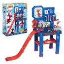 Smoby Spidey Bricolo Werkbank met Racebaan, 90dlg.