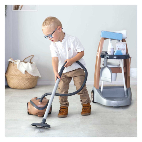 Smoby Rowenta Trolley en Stofzuiger