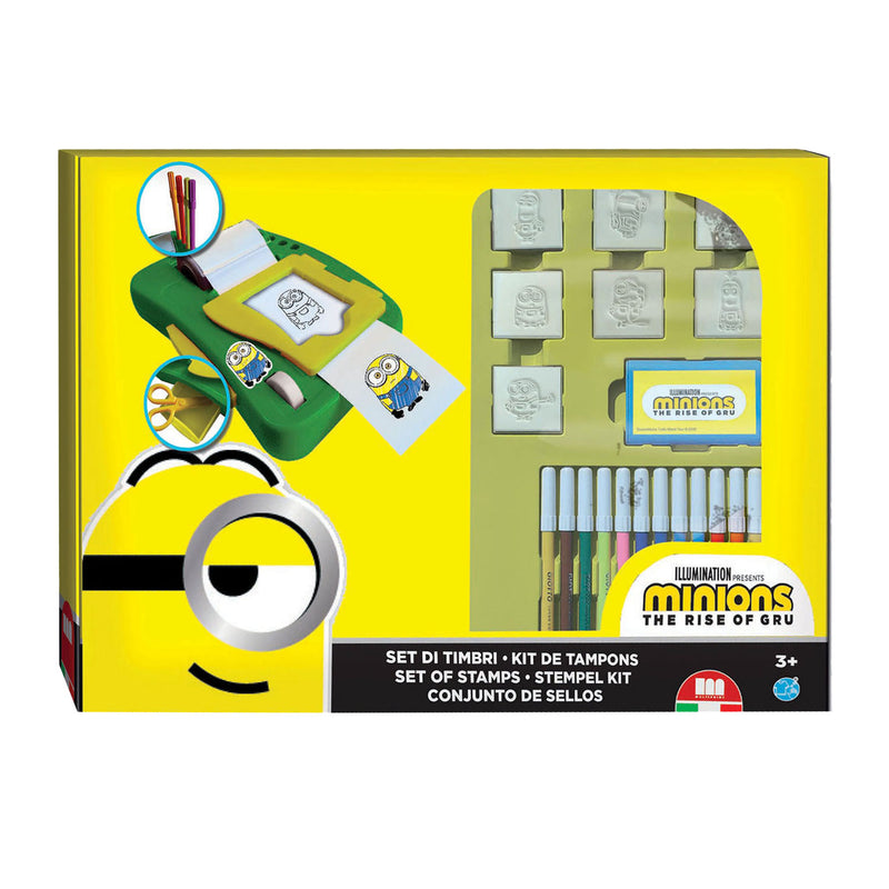 Minions Stickernachine Set