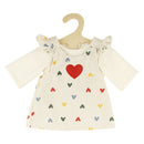 Meisjes Babypop met Corduroy Jurk - 34cm