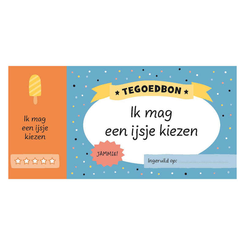 Supercoole Tegoedbonnen om aan je kind te geven