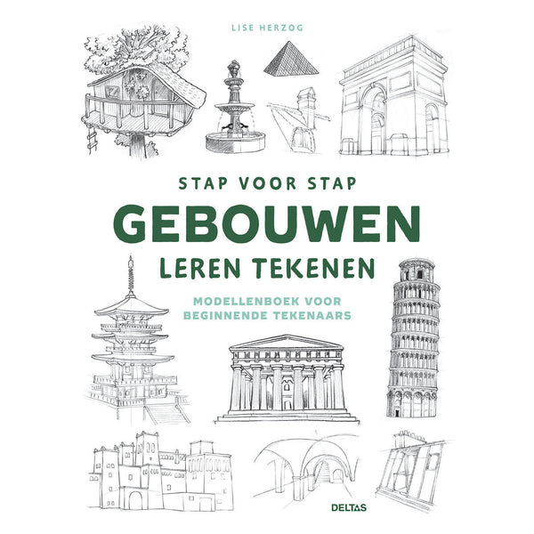 Stap voor Stap Gebouwen Leren Tekenen Hobbyboek