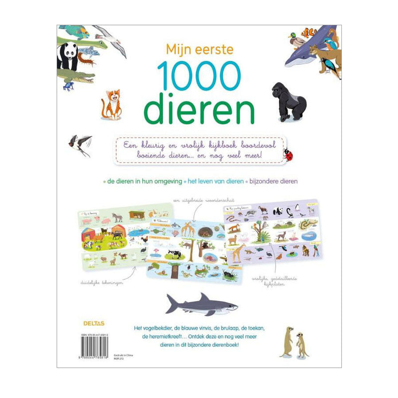 Mijn eerste 1000 dieren Kijkboek