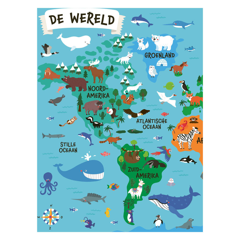 Mijn Allereerste Dierenatlas