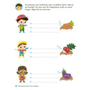 Oefenboek Afwasbaar Papier Eerste Schrijfspelletjes (4-5 j.)