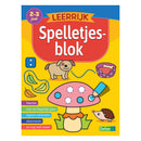 Leerrijk spelletjesblok 2-3 jaar