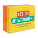 Let op je woorden! Kaartspel