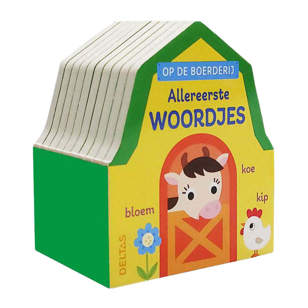 Kartonboekje Allereerste Woordjes Op de boerderij