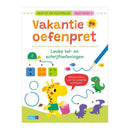 Vakantie Oefenpret Leuke Tel- en Schrijfoefeningen - Naar Groep 2