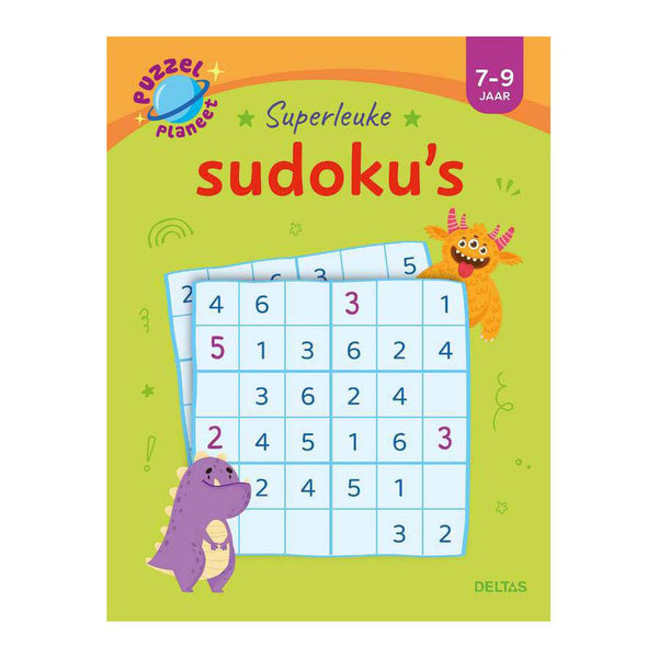 Puzzelplaneet - Superleuke Sudoku's 7-9 jaar