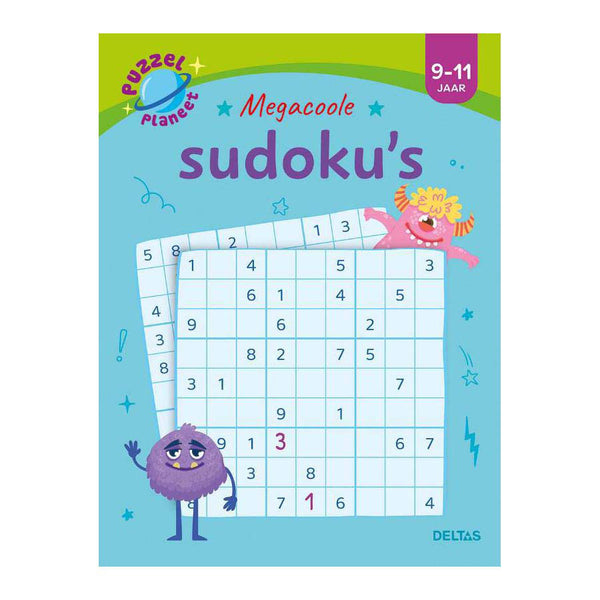 Puzzelplaneet - Megacoole Sudoku's 9-11 jaar