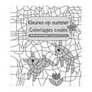 Dieren van de boerderij - Kleuren op Nummer