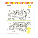 Vakantie Oefenboek met Stickers naar Groep 3