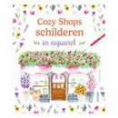 Cozy Shops schilderen in Aquarel