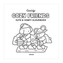 Cozy Friends Cute & Comfy kleurboek Coco Wyo