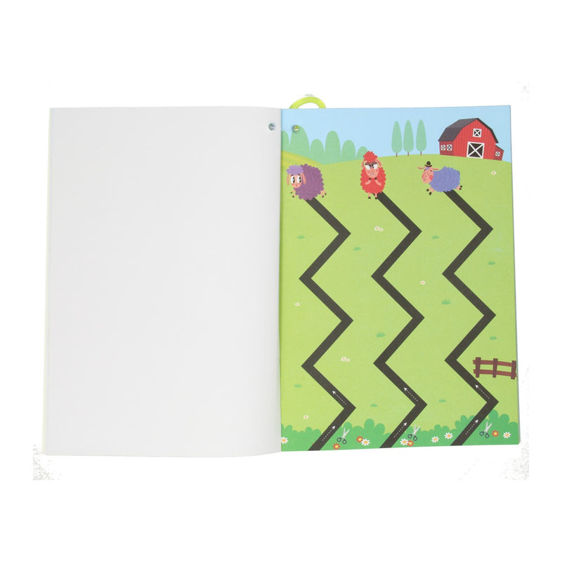 Knip en kleurboek B1050