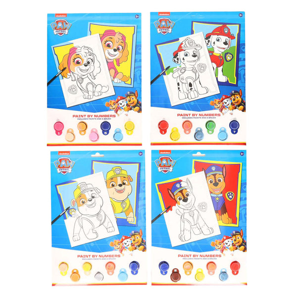 Kleuren op Nummer PAW Patrol