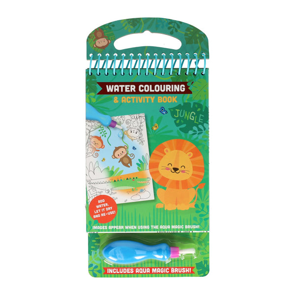 Magisch water kleur en activiteitenblok - Jungle