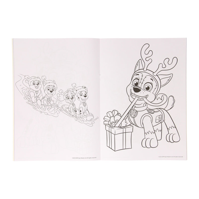 Kerst Kleurboek PAW Patrol + Stickers