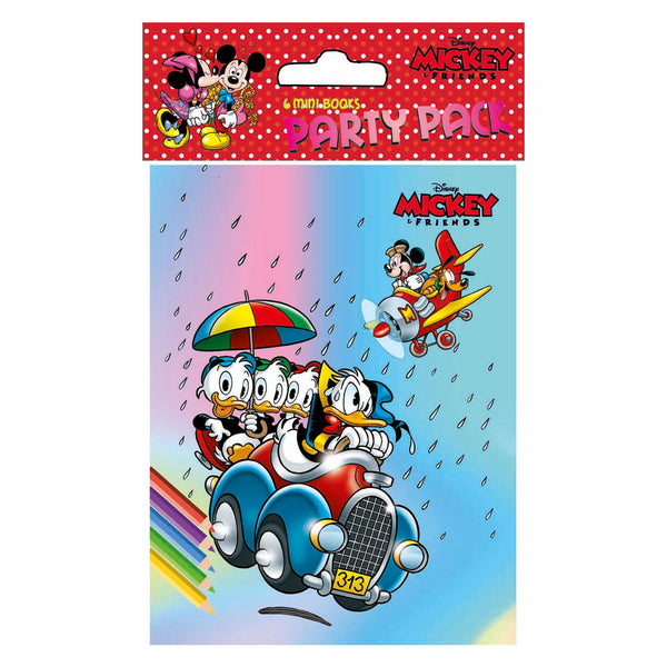 Disney Party Kleurboekjes Mickey, 6st.