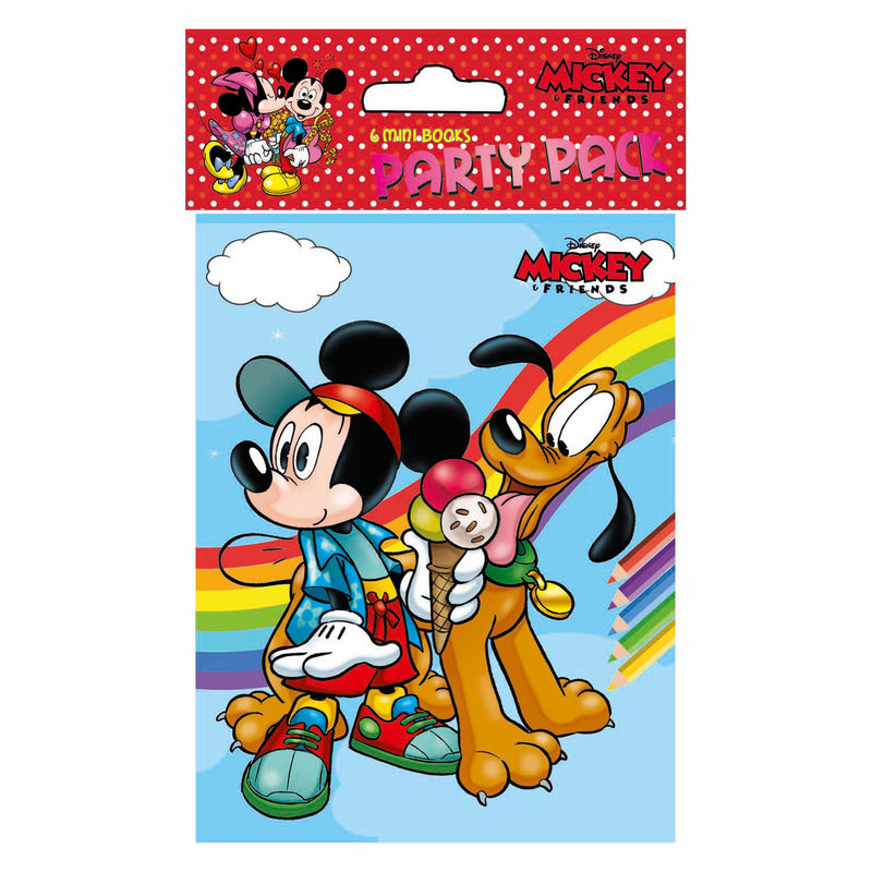 Disney Party Kleurboekjes Mickey, 6st.