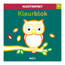 Kleuterpret Kleurblok Uil 3+