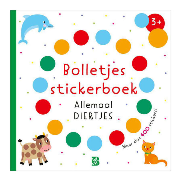 Bolletjes Stickerboek Allemaal diertjes!