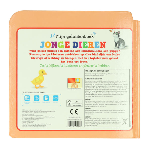 Mijn Geluidenboek Jonge dieren