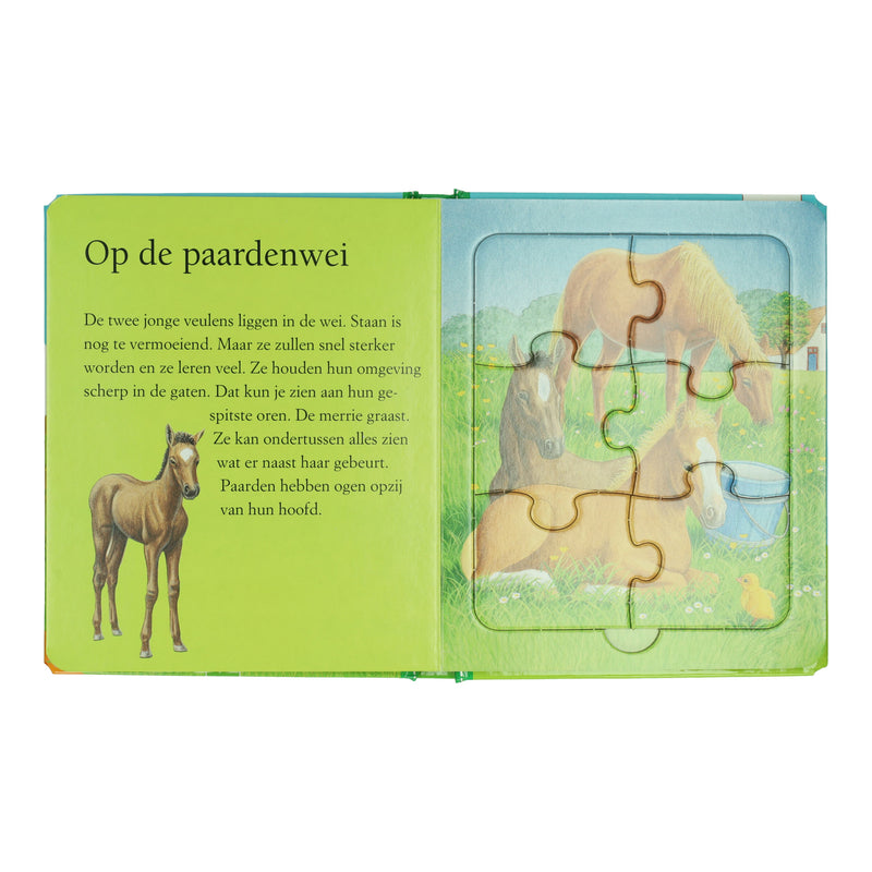 Puzzelboek Boerderij - 5 Legpuzzels