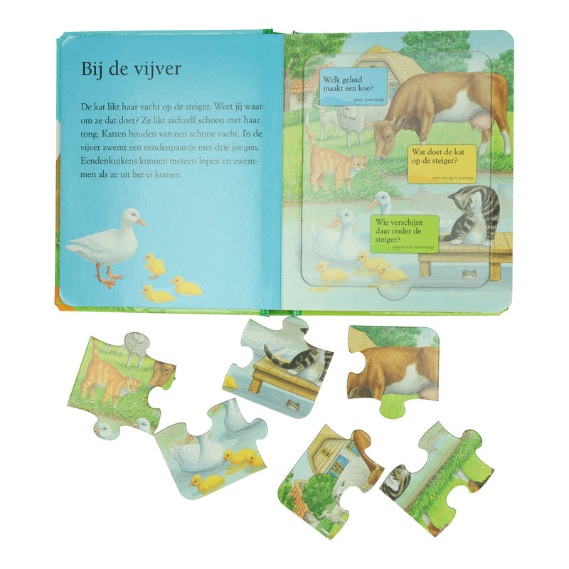 Puzzelboek Boerderij - 5 Legpuzzels