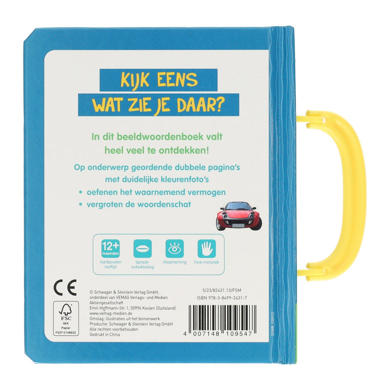 Kartonboekje - Kijk Eens Wat Zie Je Daar? Voertuigen