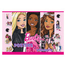 Barbie Posterboek om te Kleuren met Stickers
