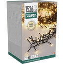 Treecluster Kerstboomverlichting - 1536led - warm wit