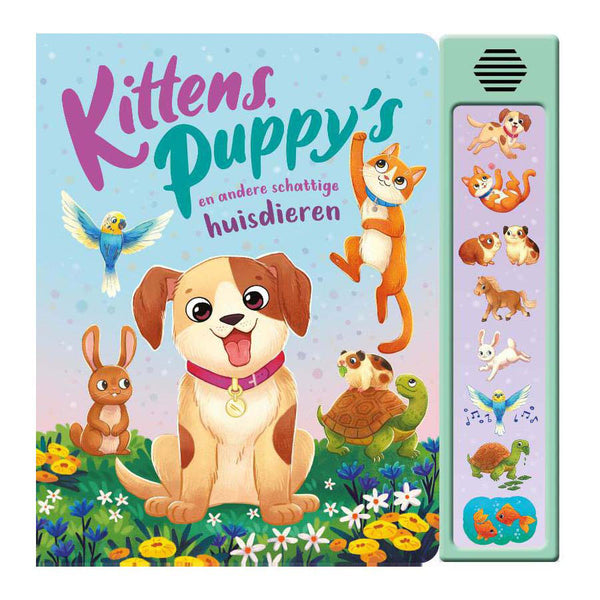 Kittens, puppy's en andere Schattige Huisdieren - 8 Geluiden