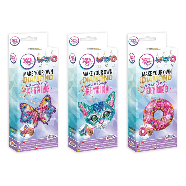 Maak je eigen Diamond Painting Sleutelhanger