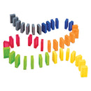 Dominostenen in Katoenen Tasje