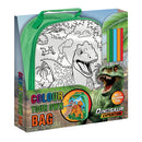 Dino Kleur je eigen Tas met Stiften