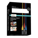 Acryl Markerset, 5 kleuren