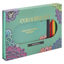 Kleurset Mandala met 10 Kleurpotloden