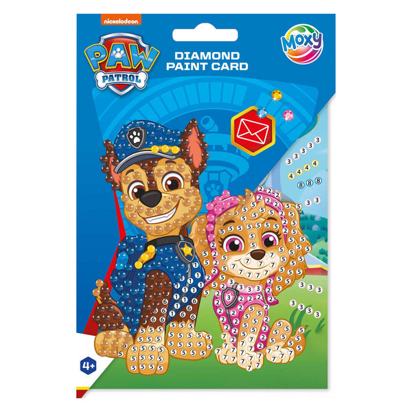 Paw Patrol Diamond Painting Kaart