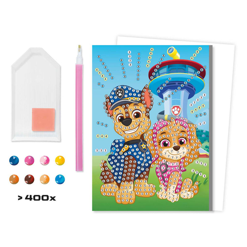 Paw Patrol Diamond Painting Kaart