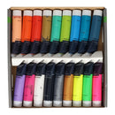 Acrylverf Fluor en Metallic Kleuren, 18x36 ml