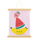 Diamond Painting Wandhanger Fluweel - Fruit