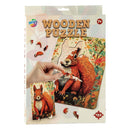 Houten Puzzel Eekhoorn - Unieke Vormen - 130st.