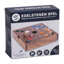 Edelstenen Spel van Walnotenhout - 2 tot 6 Spelers